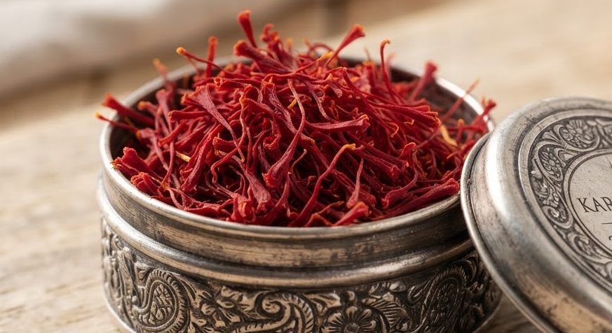Saffron Threads — detail view